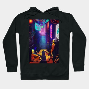 Monster town Hoodie